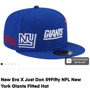 New Era X Just Don 59Fifty NFL New York Giants Fitted Hat